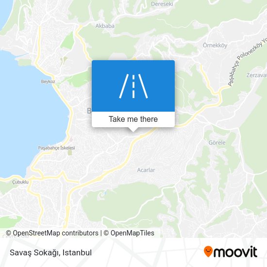 Savaş Sokağı map