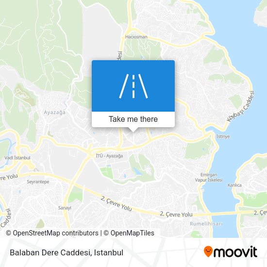 Balaban Dere Caddesi map