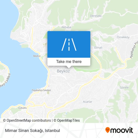 Mimar Sinan Sokağı map