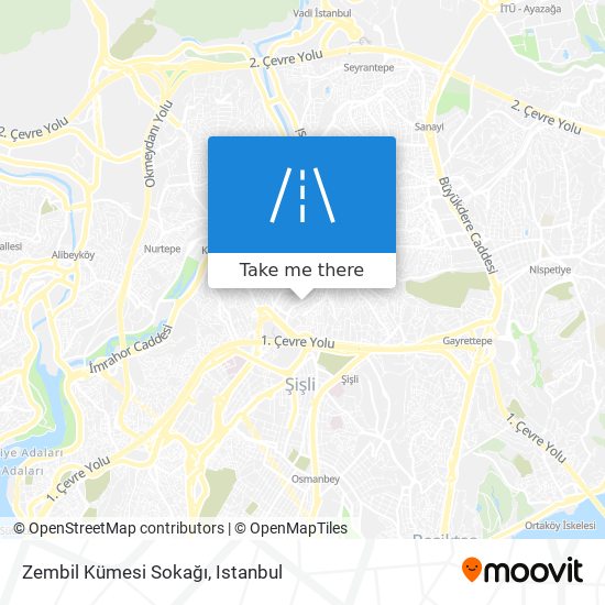 Zembil Kümesi Sokağı map