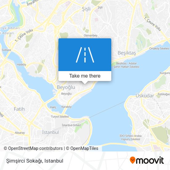 Şimşirci Sokağı map
