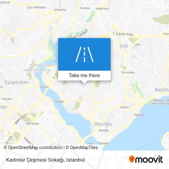 Kadınlar Çeşmesi Sokağı map