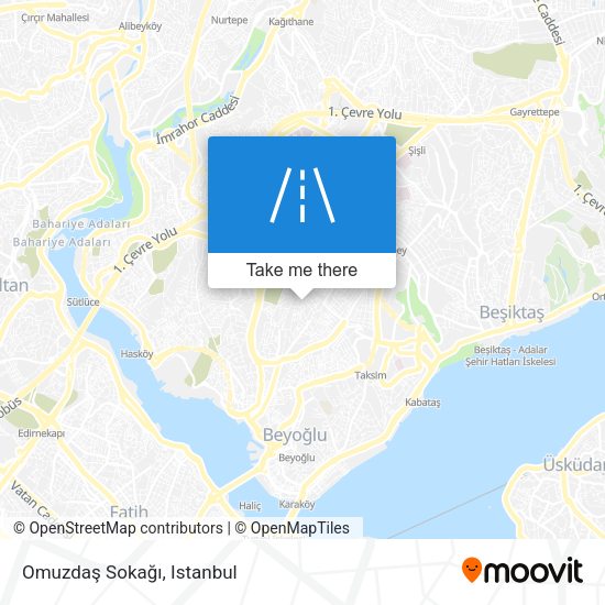 Omuzdaş Sokağı map