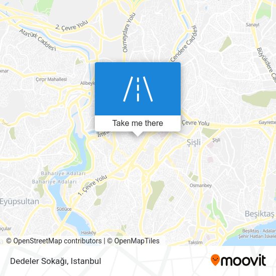 Dedeler Sokağı map