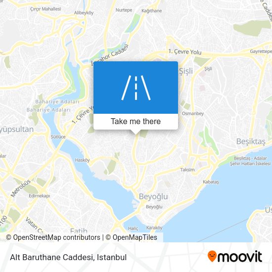 Alt Baruthane Caddesi map