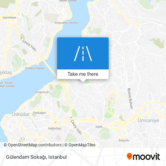 Gülendam Sokağı map