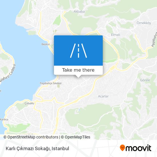 Karlı Çıkmazı Sokağı map