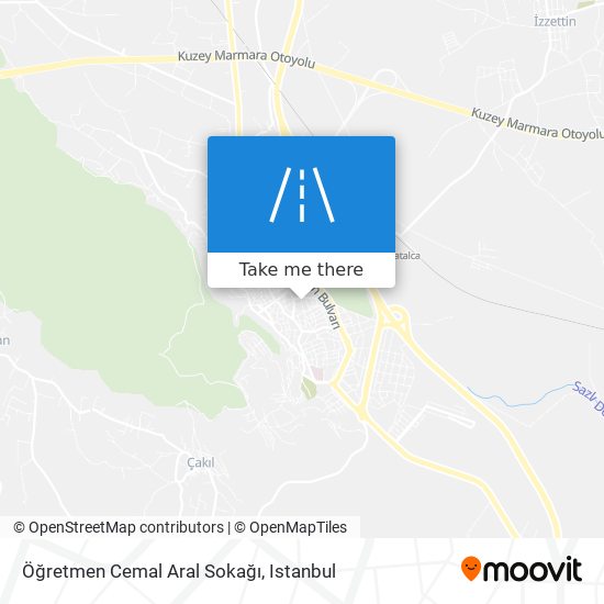 Öğretmen Cemal Aral Sokağı map