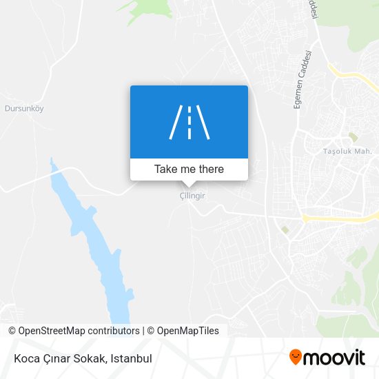 Koca Çınar Sokak map