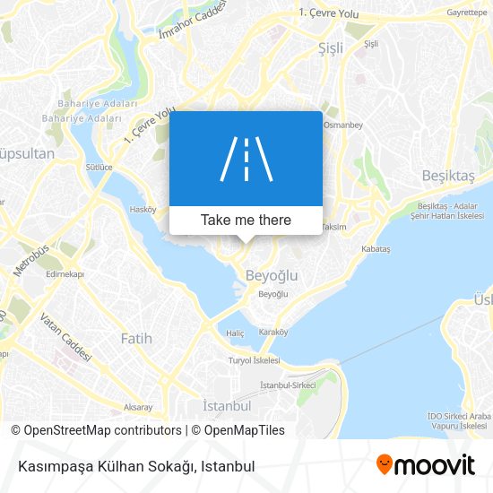Kasımpaşa Külhan Sokağı map
