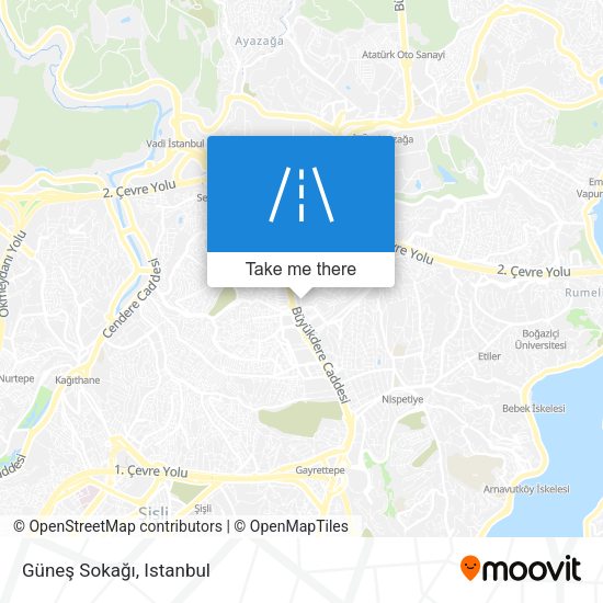 Güneş Sokağı map
