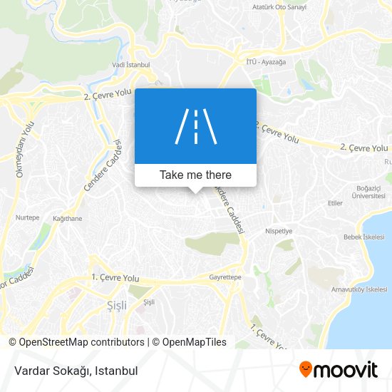 Vardar Sokağı map