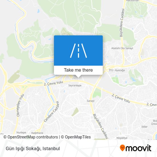Gün Işığı Sokağı map