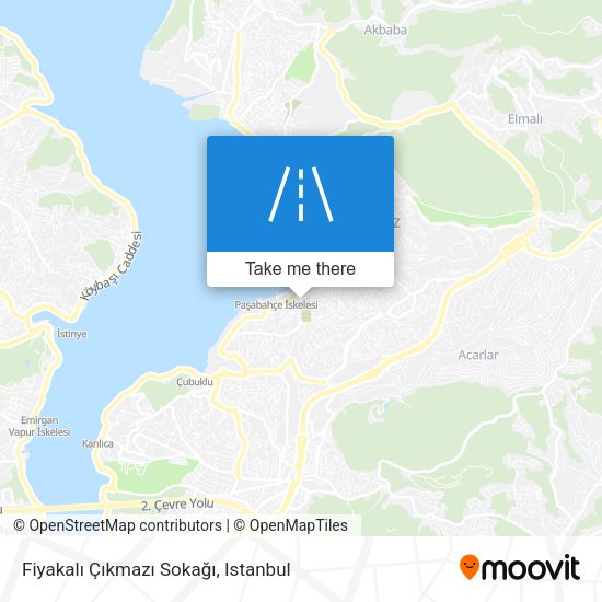 Fiyakalı Çıkmazı Sokağı map