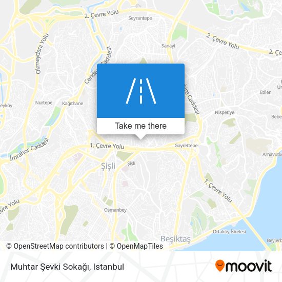 Muhtar Şevki Sokağı map