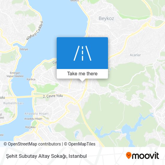 Şehit Subutay Altay Sokağı map