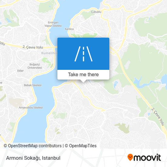 Armoni Sokağı map