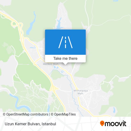 Uzun Kemer Bulvarı map