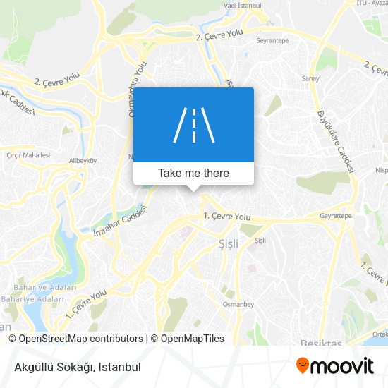 Akgüllü Sokağı map