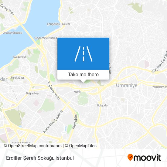 Erdiller Şerefi Sokağı map