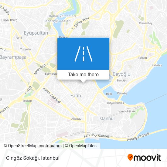 Cingöz Sokağı map