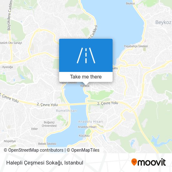 Halepli Çeşmesi Sokağı map