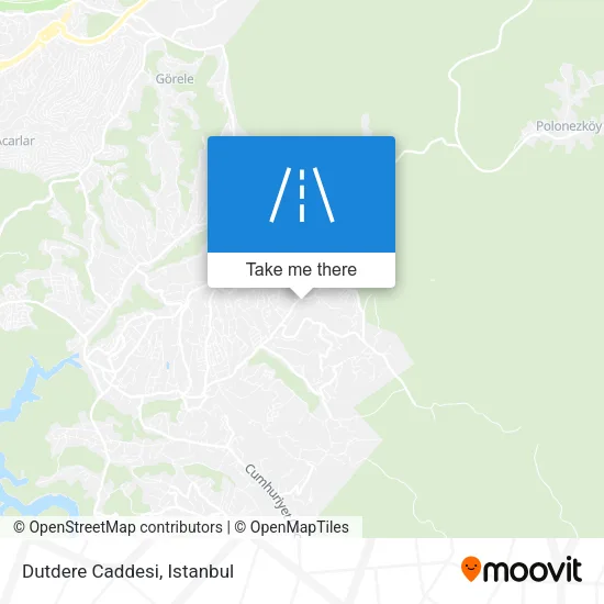 Dutdere Caddesi map