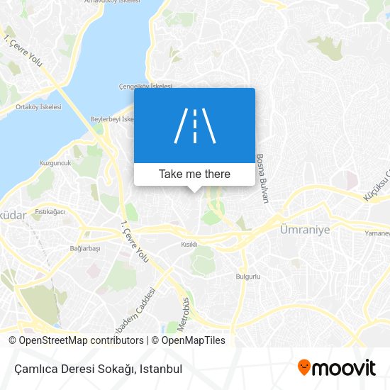 Çamlıca Deresi Sokağı map
