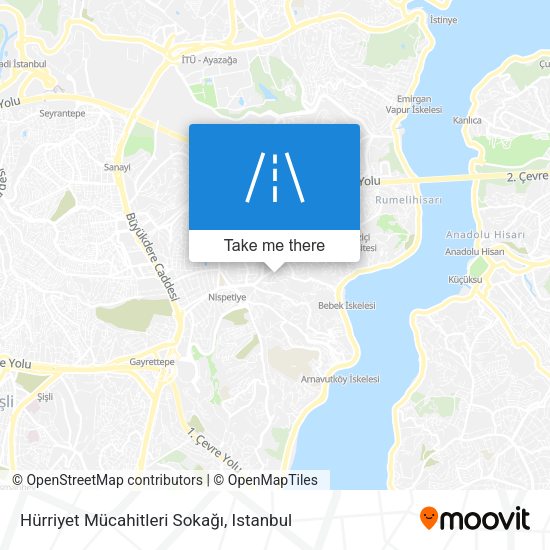 Hürriyet Mücahitleri Sokağı map