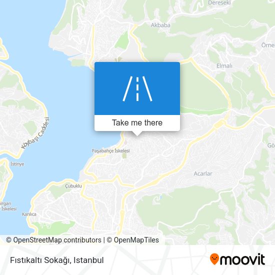 Fıstıkaltı Sokağı map