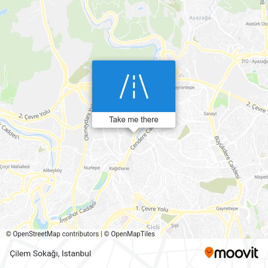 Çilem Sokağı map