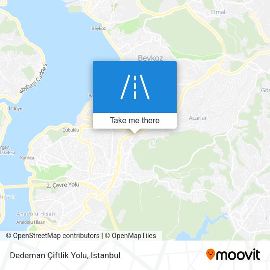 Dedeman Çiftlik Yolu map