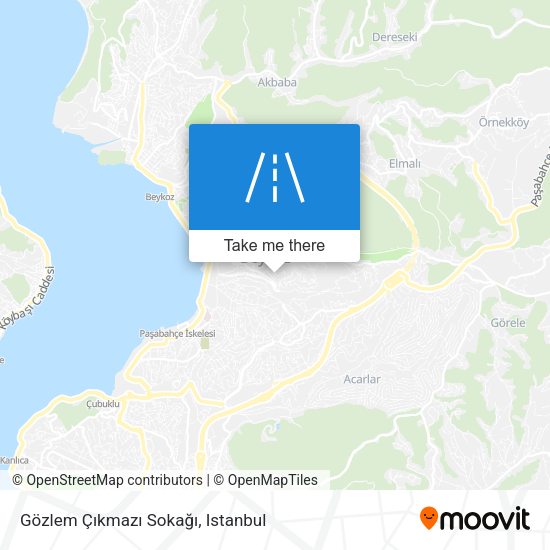 Gözlem Çıkmazı Sokağı map