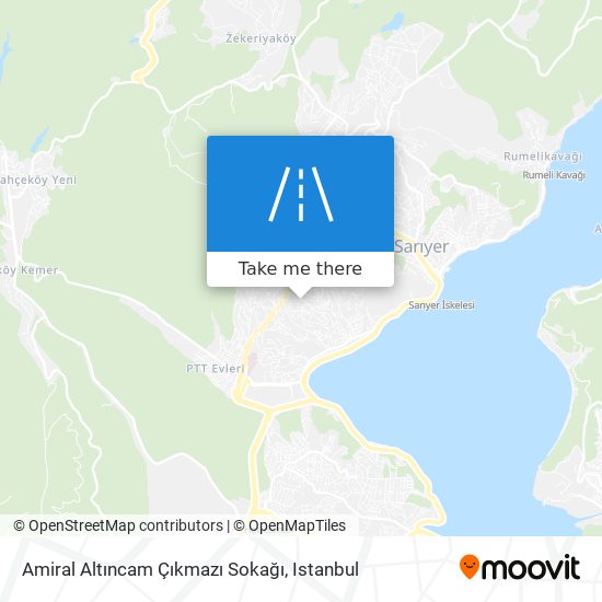 Amiral Altıncam Çıkmazı Sokağı map