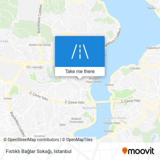 Fıstıklı Bağlar Sokağı map