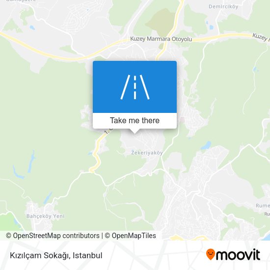 Kızılçam Sokağı map