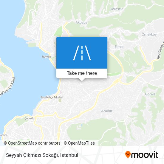 Seyyah Çıkmazı Sokağı map