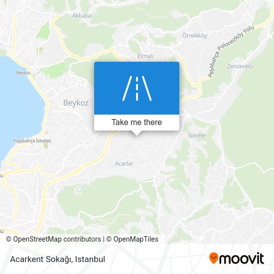 Acarkent Sokağı map