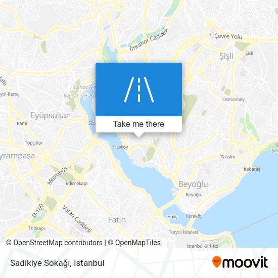 Sadikiye Sokağı map