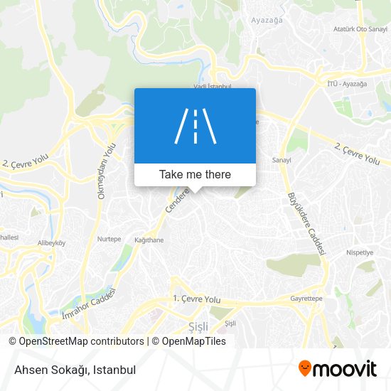 Ahsen Sokağı map