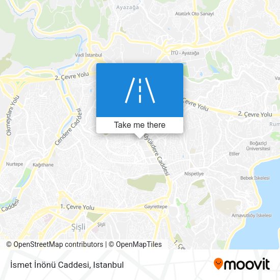 İsmet İnönü Caddesi map
