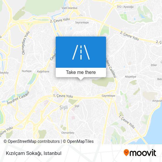 Kızılçam Sokağı map