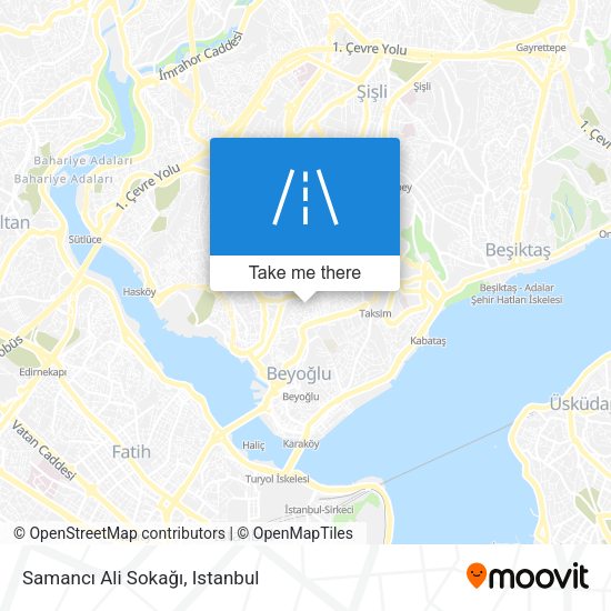 Samancı Ali Sokağı map