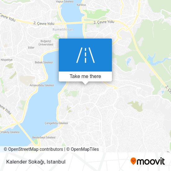 Kalender Sokağı map
