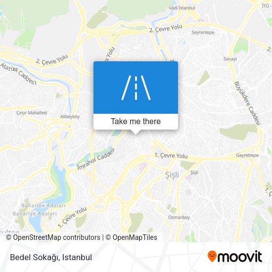 Bedel Sokağı map