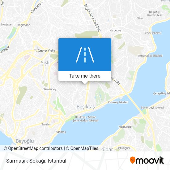 Sarmaşık Sokağı map