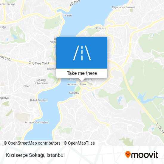 Kızılserçe Sokağı map