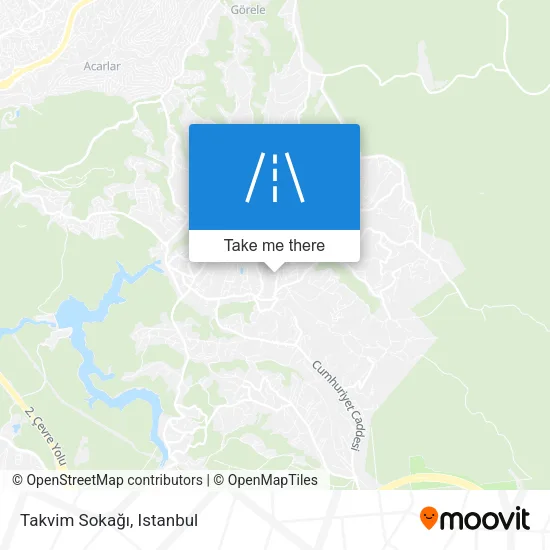 Takvim Sokağı map