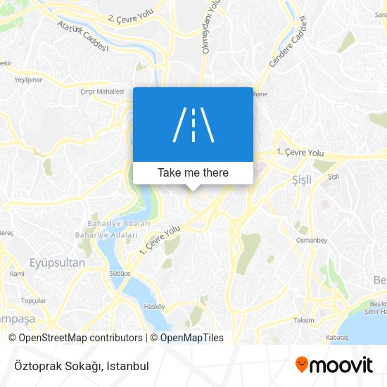 Öztoprak Sokağı map
