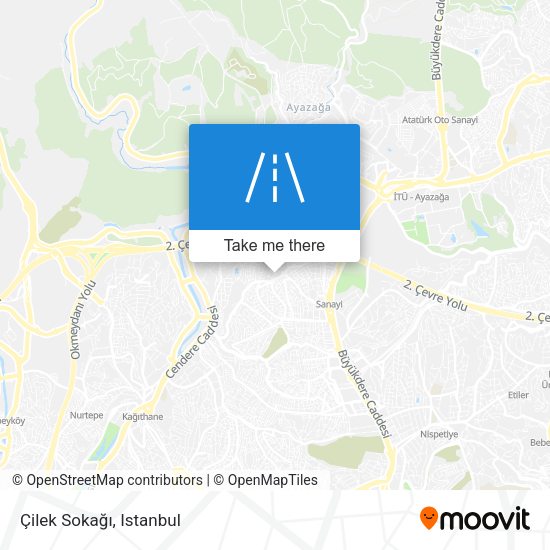 Çilek Sokağı map